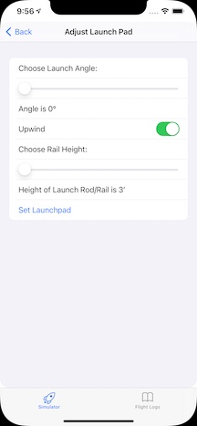 Adjust Launch Pad screen