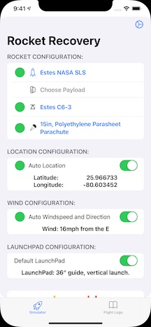 Setup — all green, ready to launch